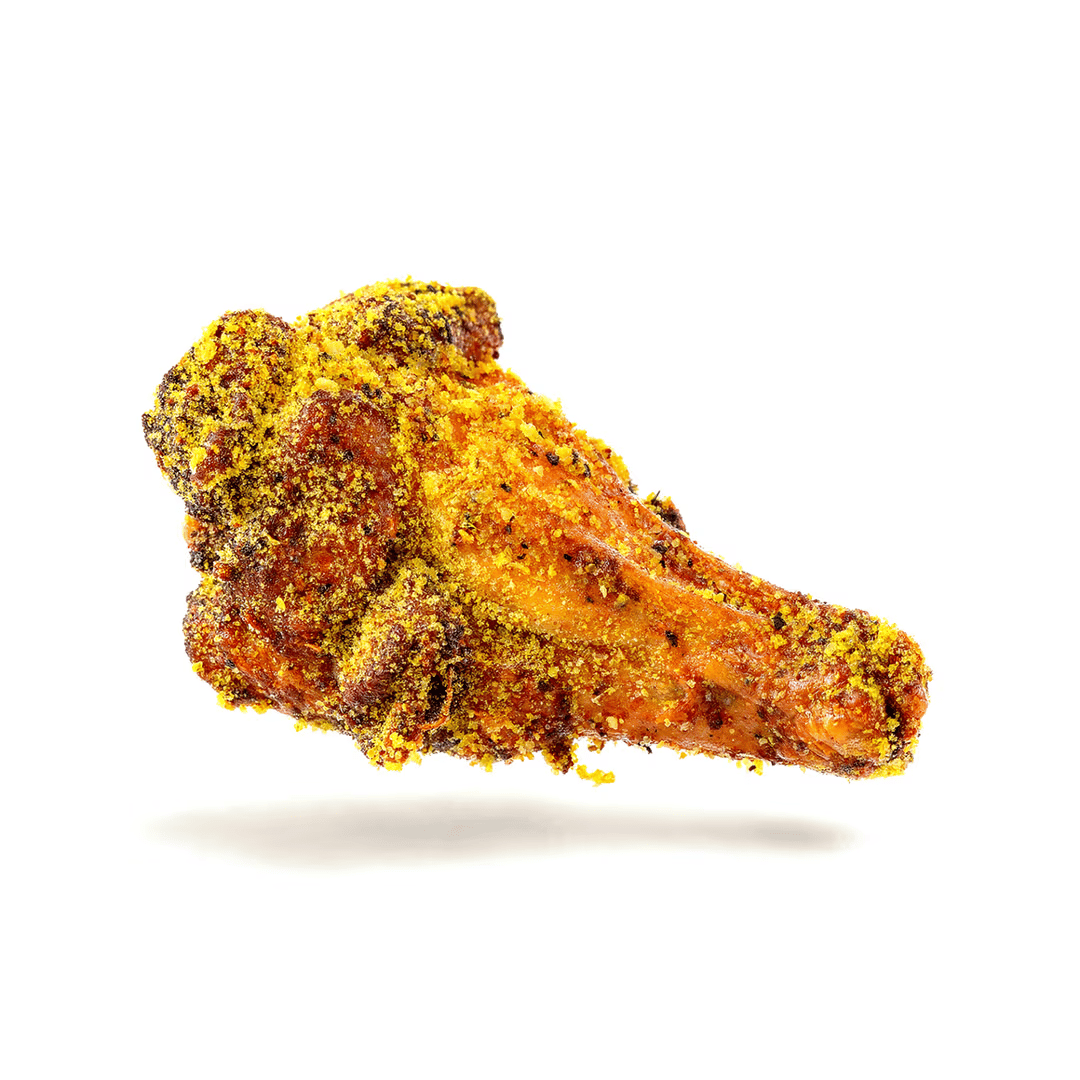 Dry Lemon flavored chicken wing
