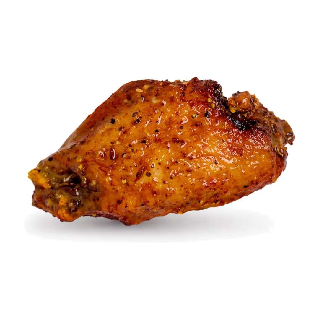 Lemon Pepper flavored chicken wing