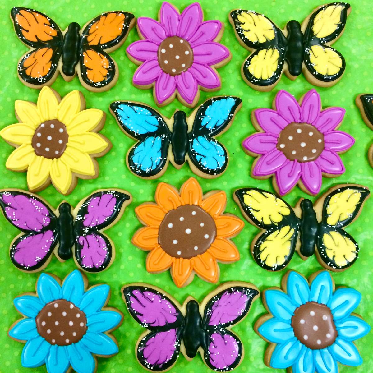 Flowers + Butterflys
