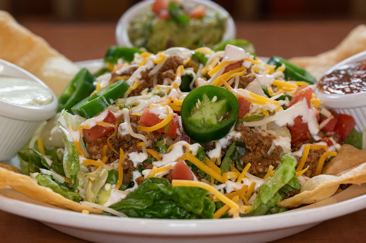 tostada salad