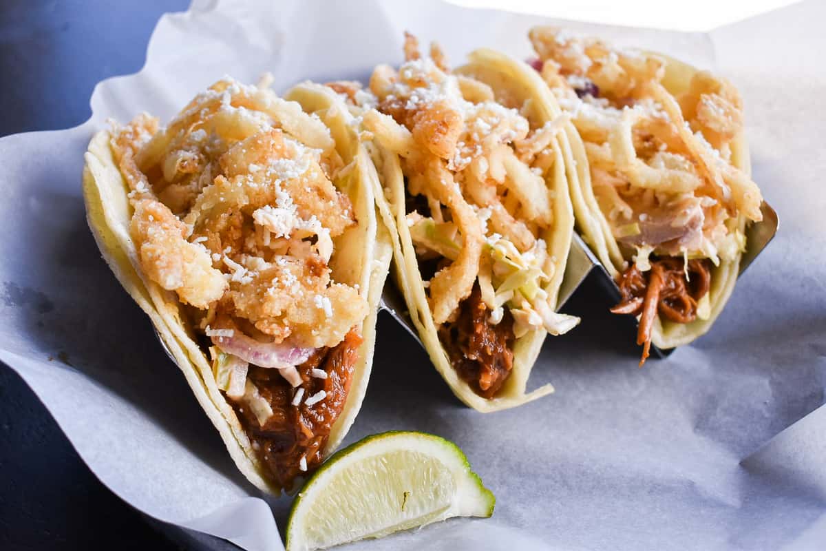 Guava BBQ Pork Tacos
