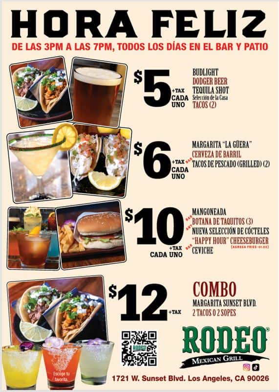 HAPPY HOUR SPANISH