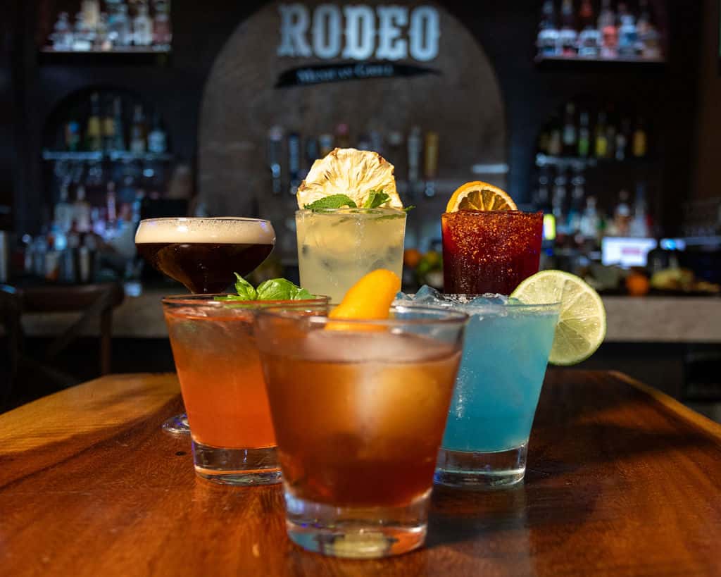 6 NEW DRINKS - EXPRESSO MARTINI- RODEO CARIBEÑO- PALOMA JAMAIQUEÑA- LA FRESA FANCY-OAXACAN OLD FASHION