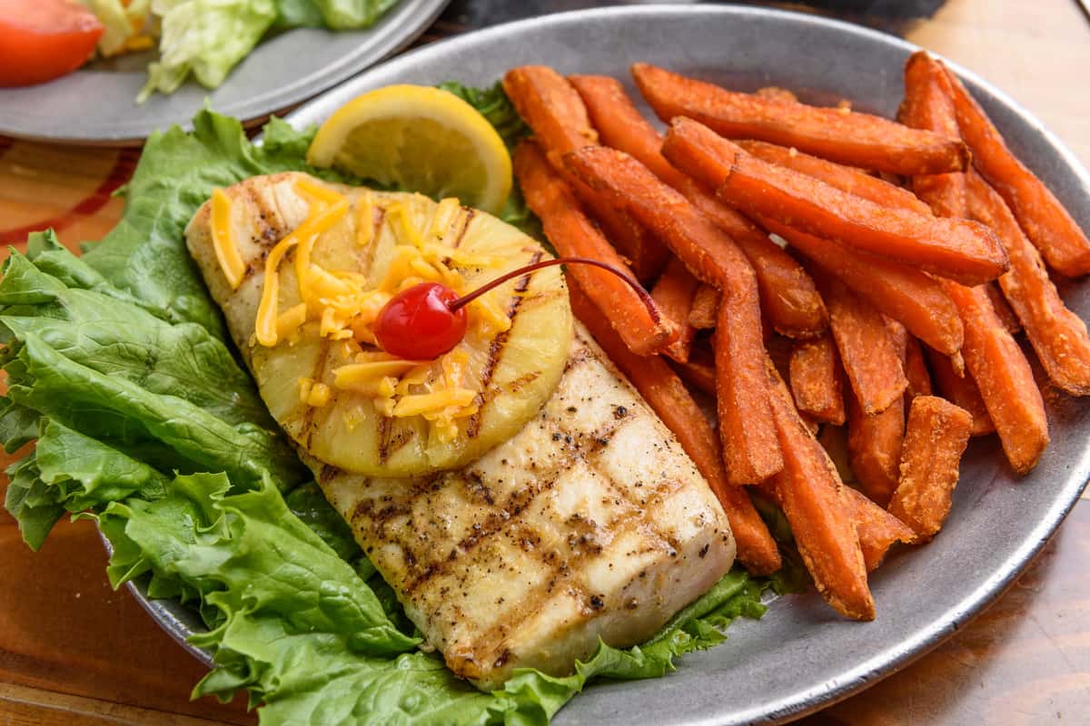 Plate of food
