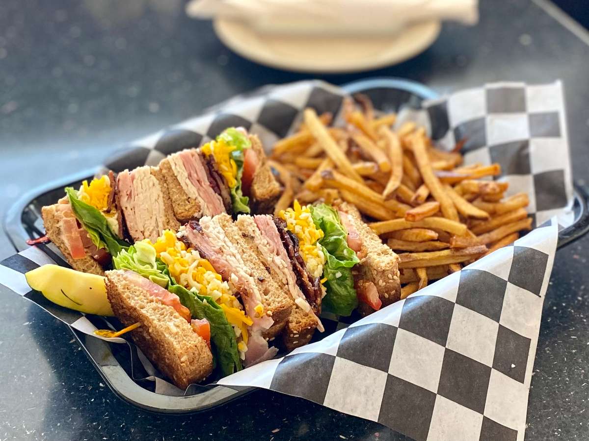 Club Sandwich - Lunch Menu - Monument Cafe