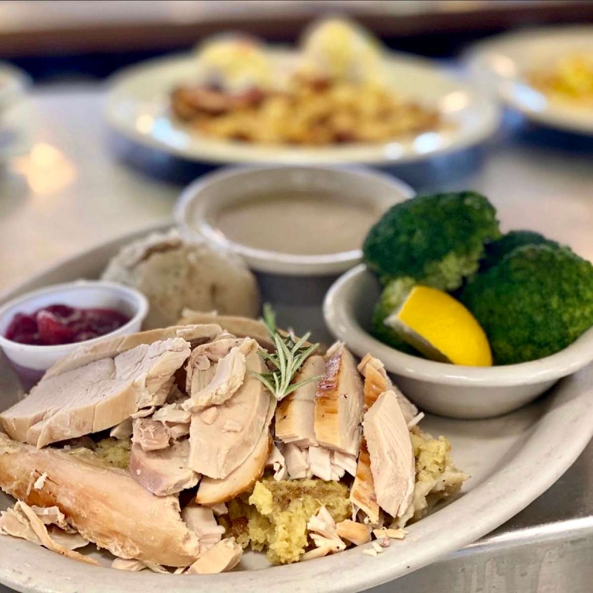 turkey and dressing dinner Turkey & Cornbread Dressing