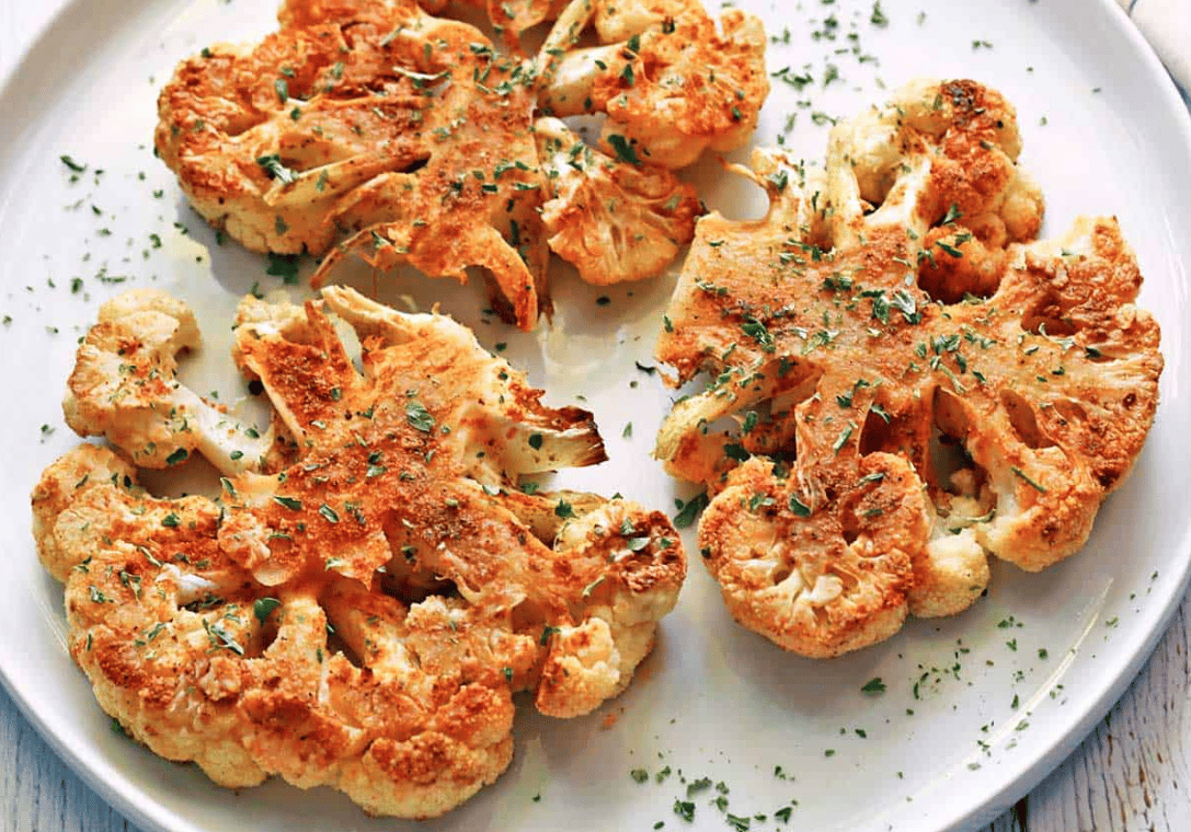 Cauliflower Steak Recipe For Air Fried Cauliflower Cauliflower