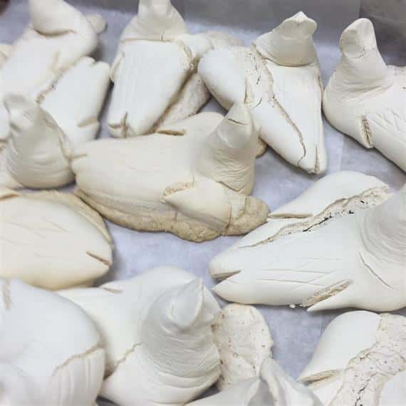 white pastries