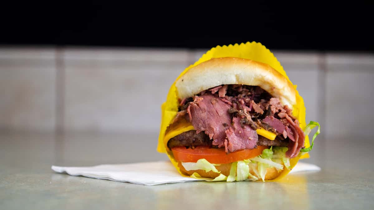 Jr. Pastrami Burger