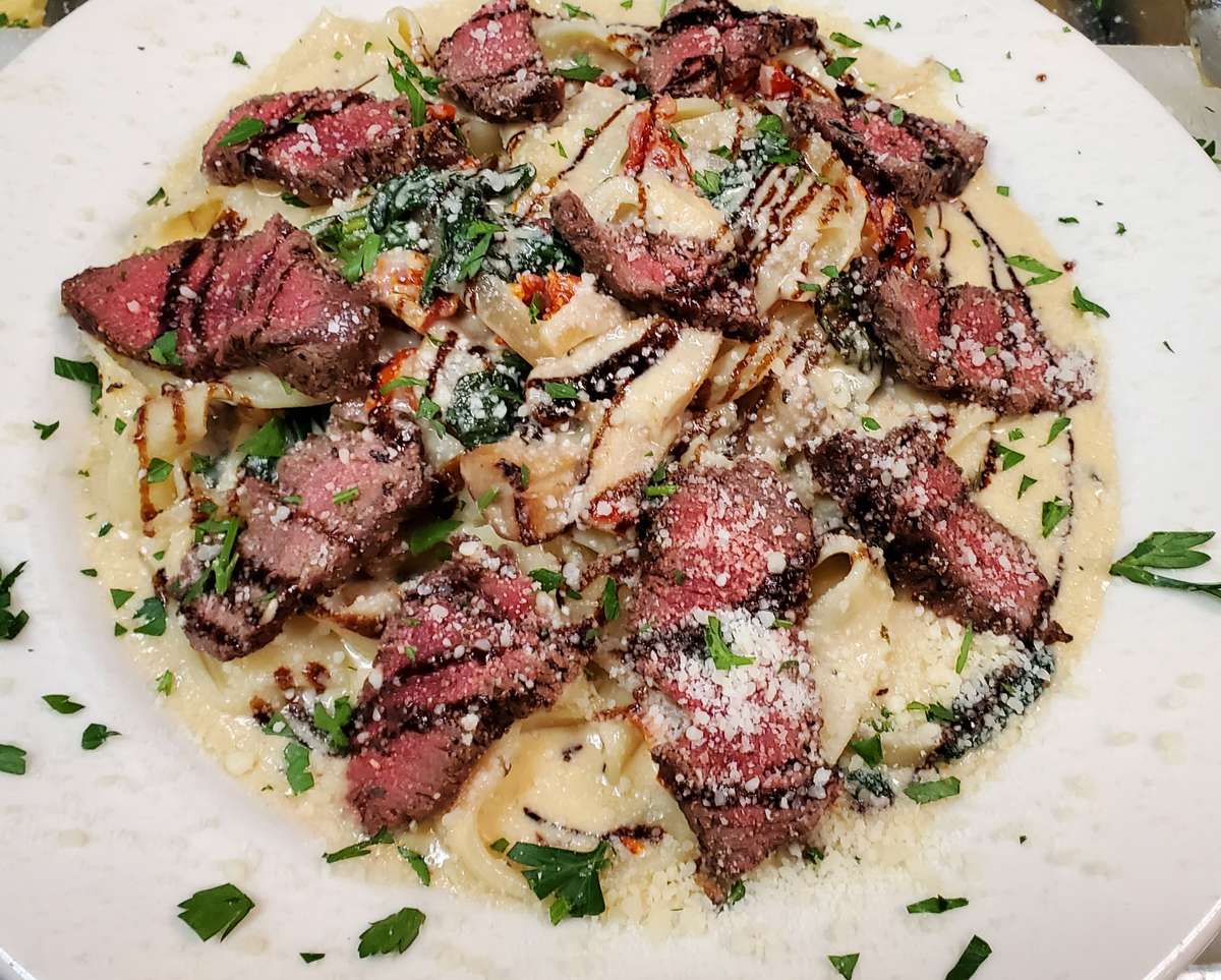 meaty pasta
