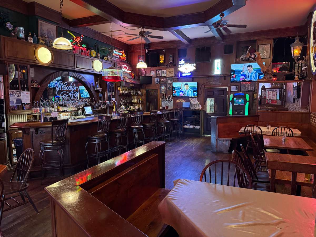 Interior dining space