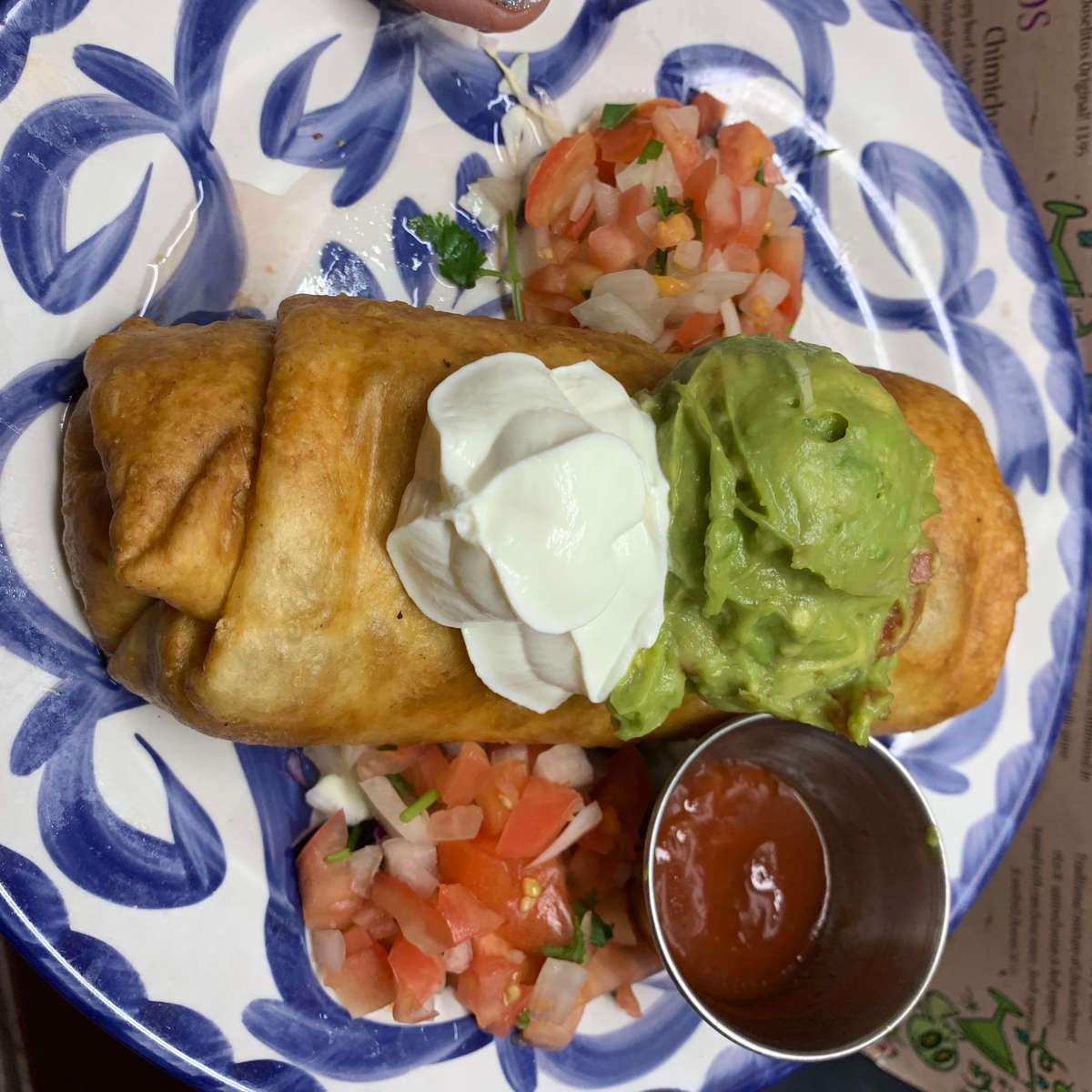 Perfect cheap lunch - Picture of Chimichanga Mexican Restaurant