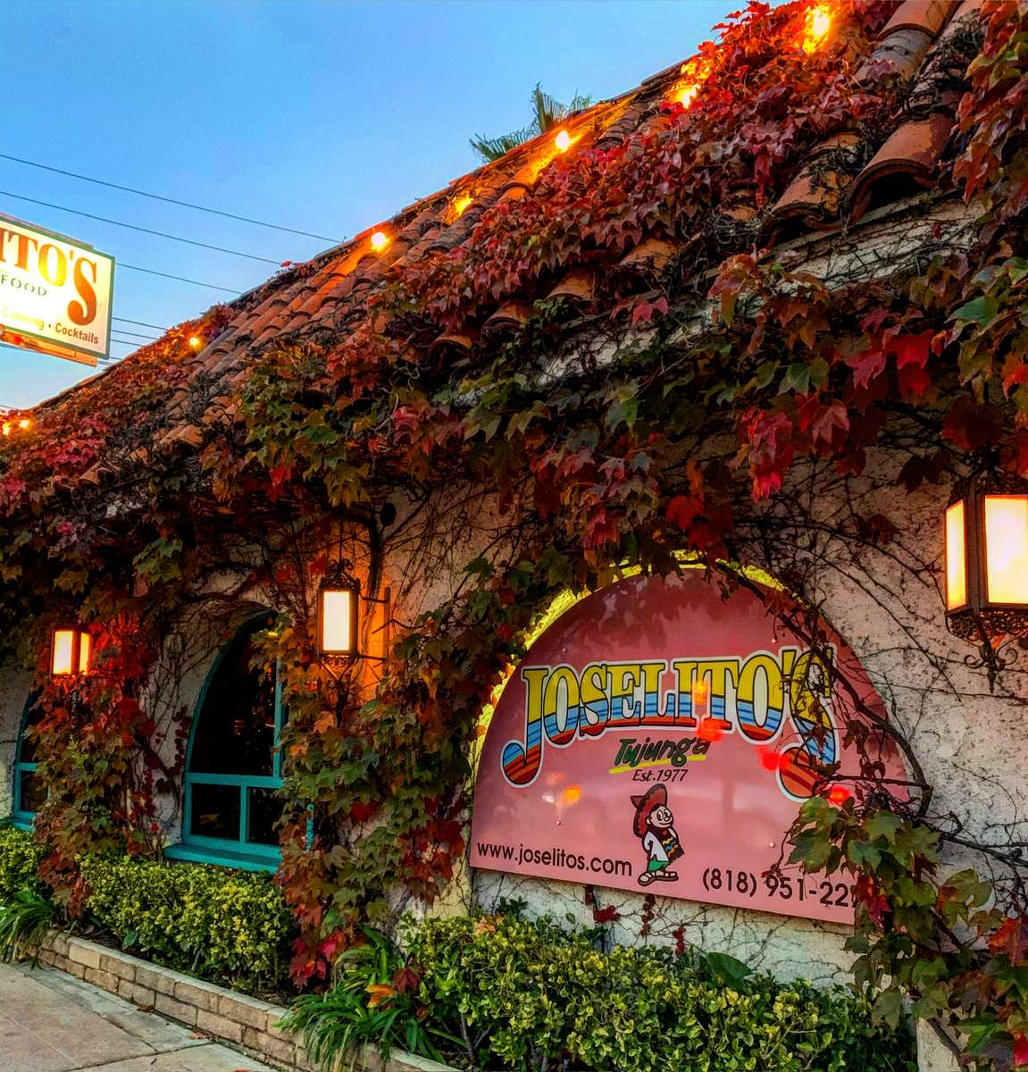Front of restaurant