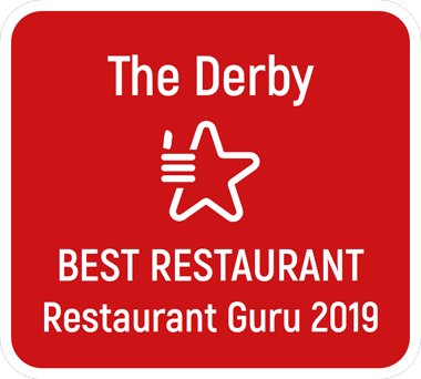 The Derby Voted Best Restaurant 2019 by Restaurant Guru