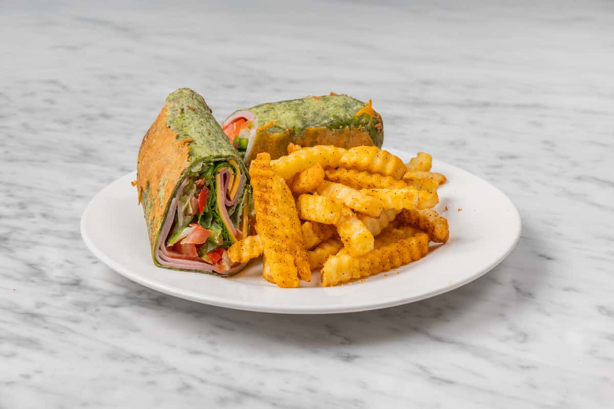 Spinach Ham Wrap
