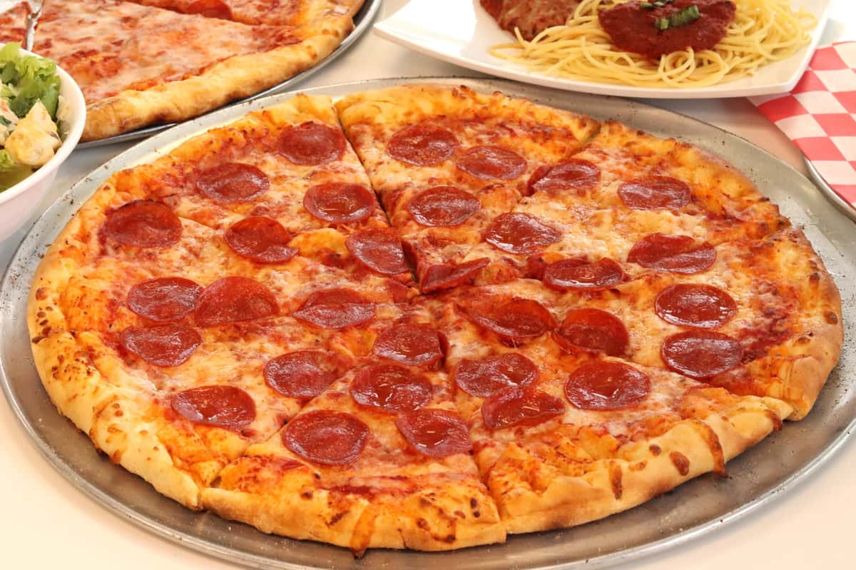 Pepperoni pizza