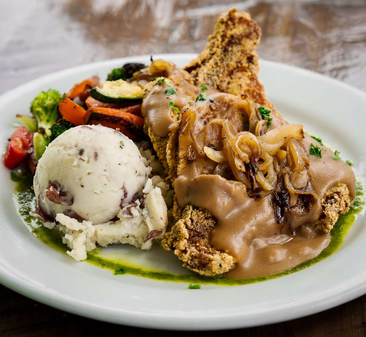 Cook Pork Chicken Fried Pork Chops In Oven Panko Bread Crumbs Best