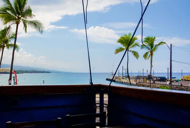 View of the Ocean from Big Kahuna Beach Grill