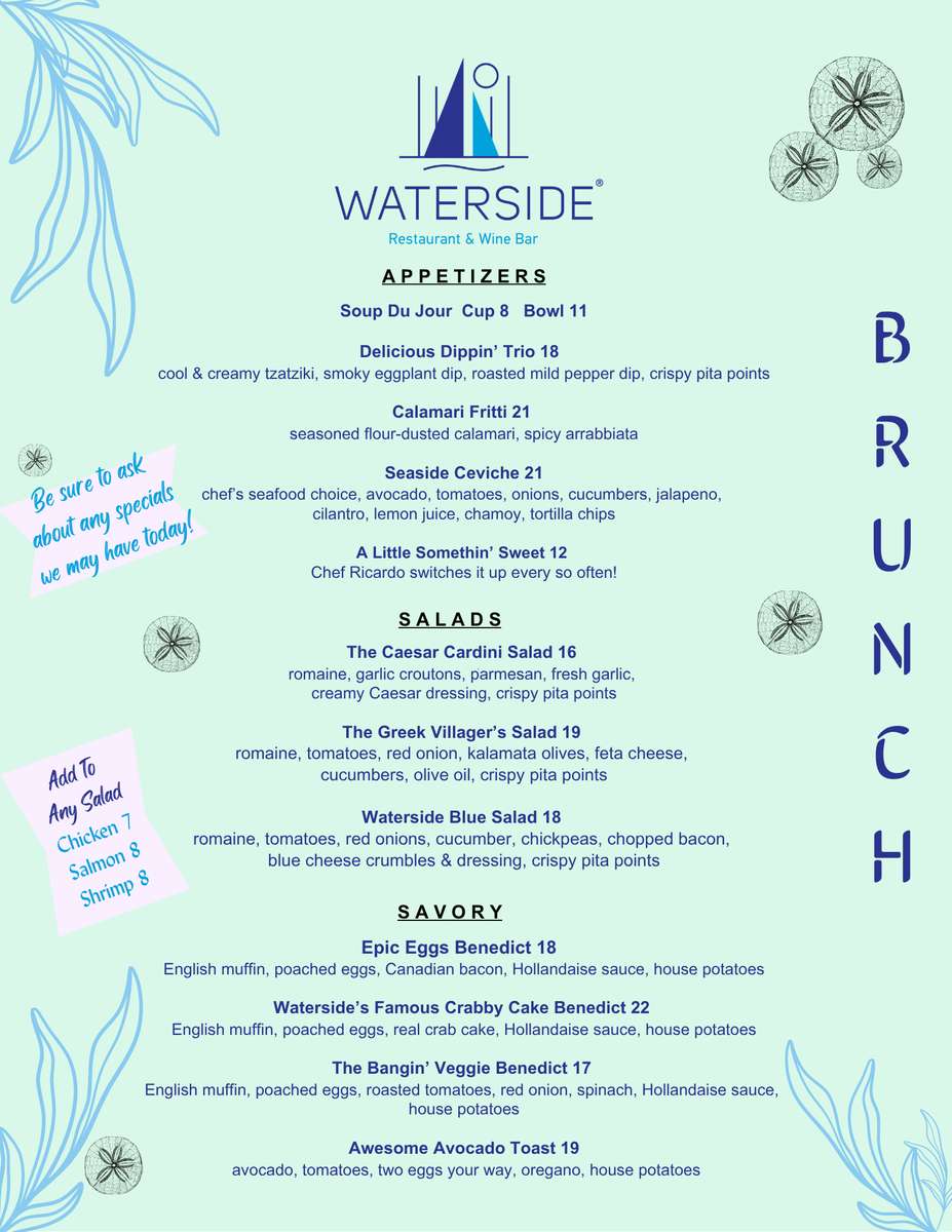 Brunch Menu