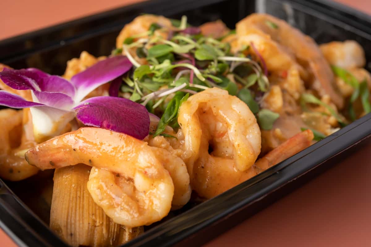 loaded shrimp entouffee