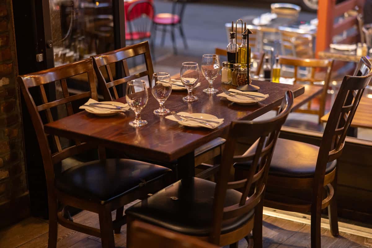 Table for reservations