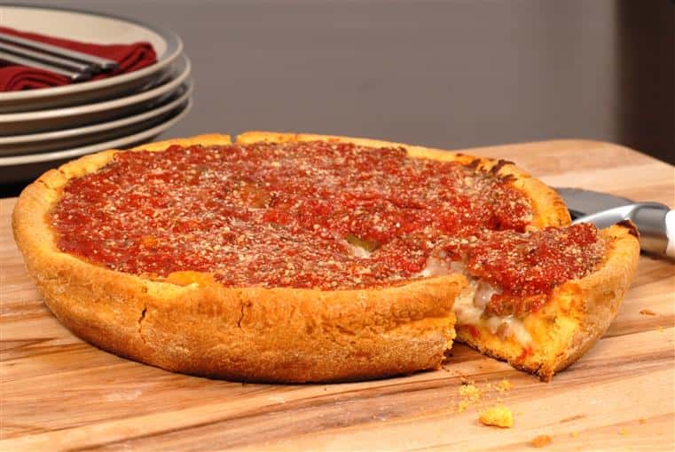 Deep Dish pizza