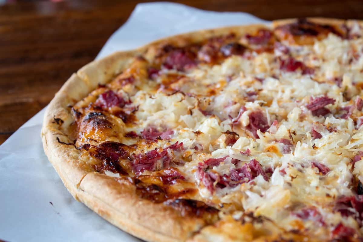 The Reuben Pizza