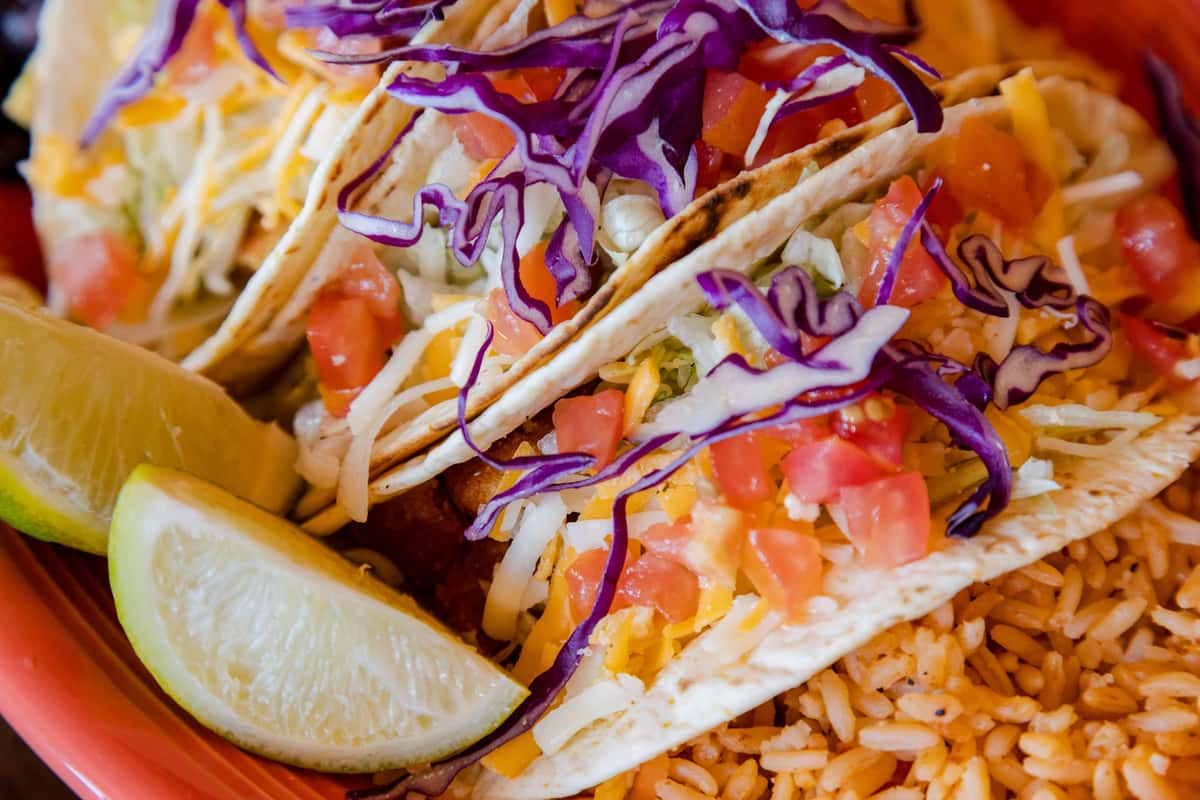 Fish Tacos - Cactus Flower Mexican Restaurant