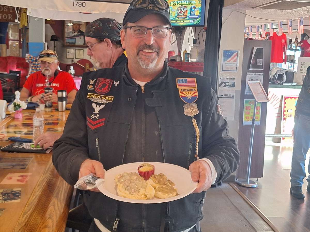 VFW 100 biscuits donated