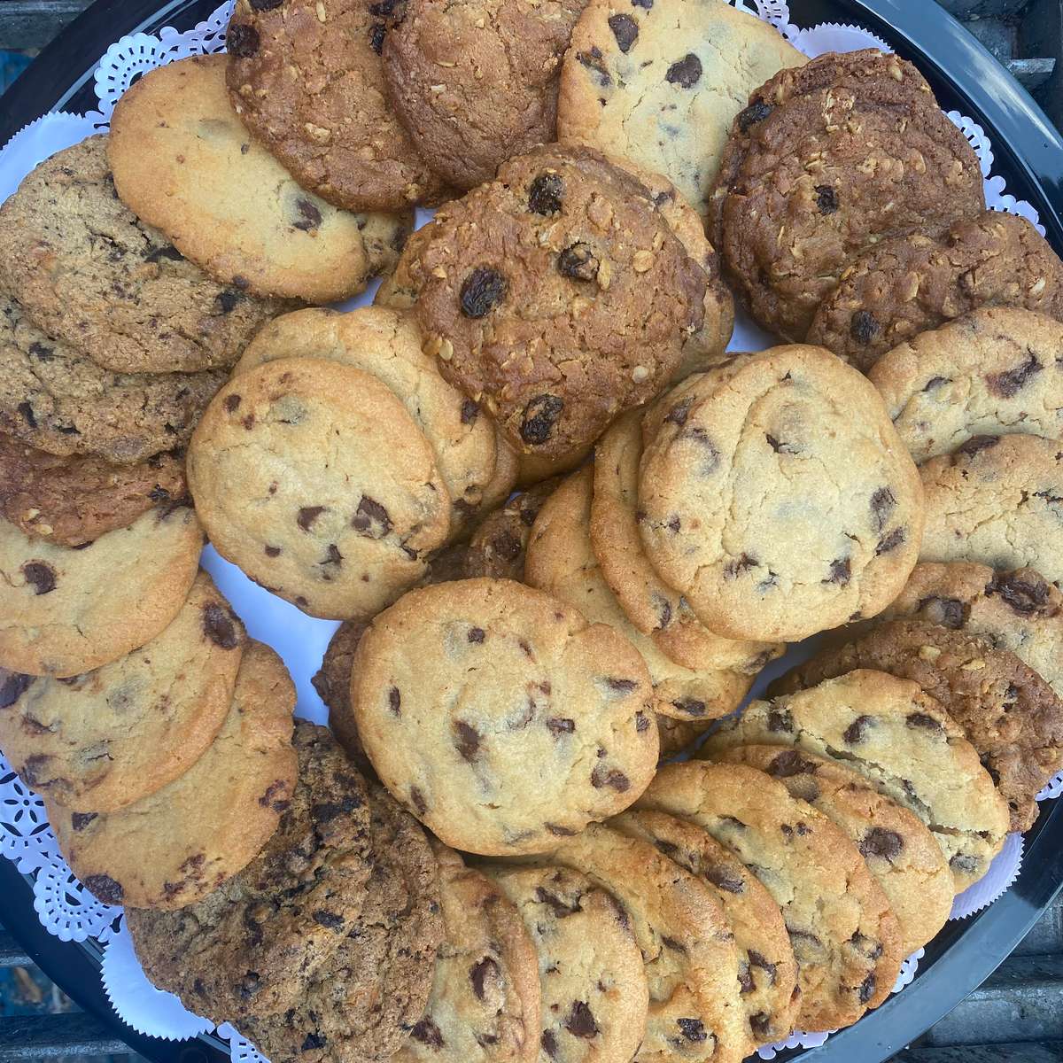 Chocolate Chip cookie platter