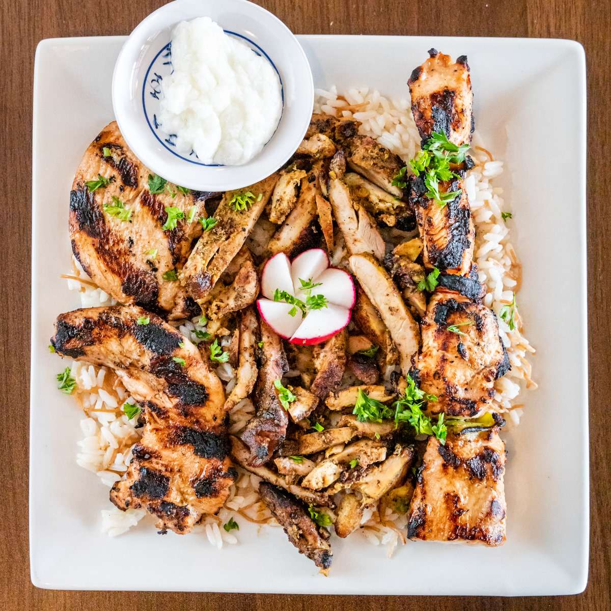 chargrilled chicken
