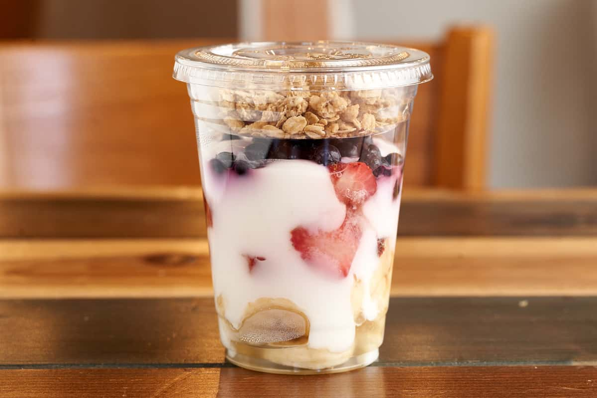 Fruit & Yogurt Parfait with Granola - Fit Foodie Finds