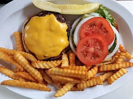 Putter Burger with cheese