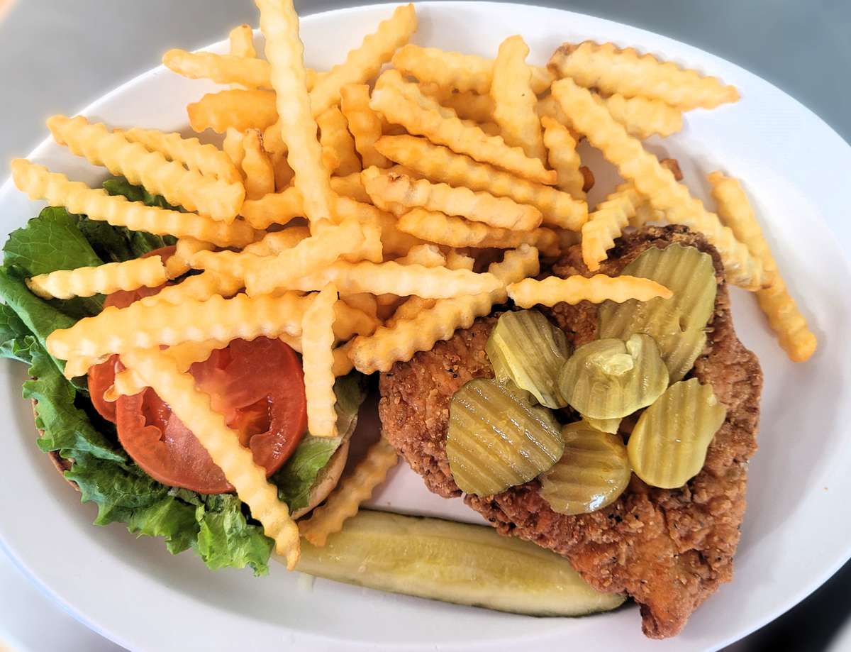 chicken fried sand