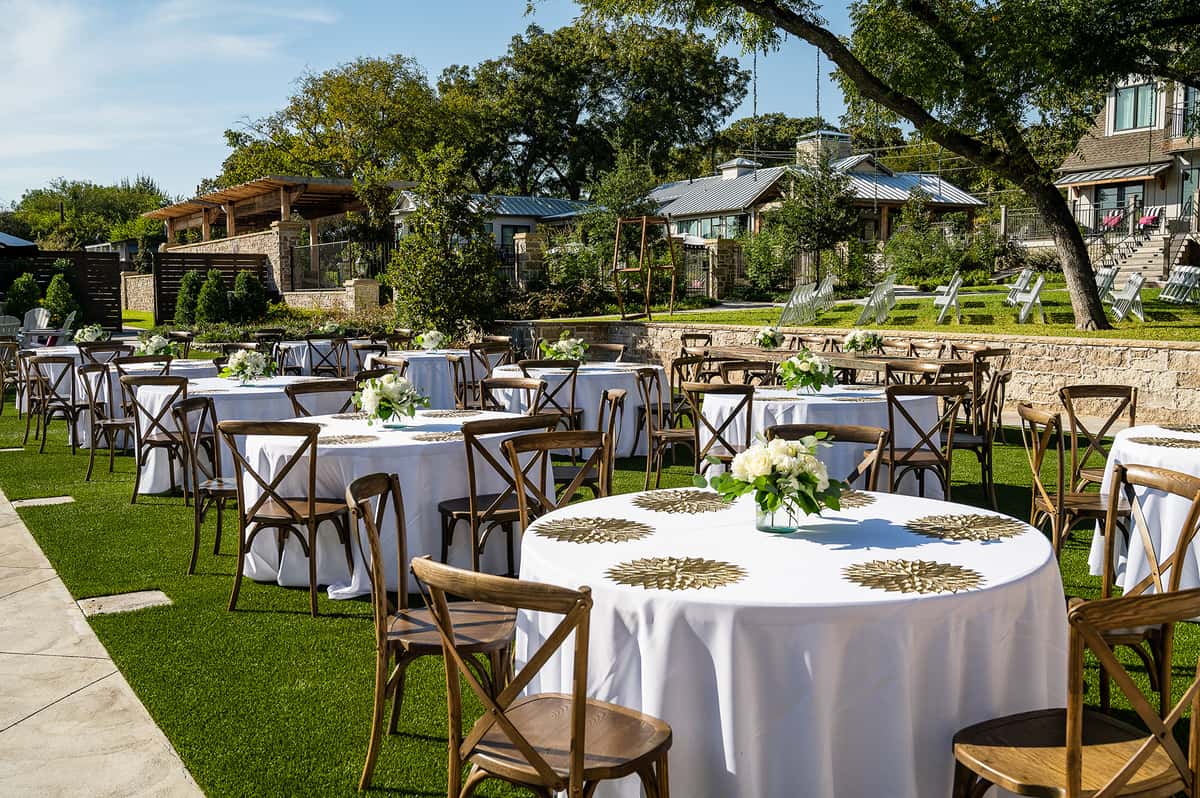 Large wedding event