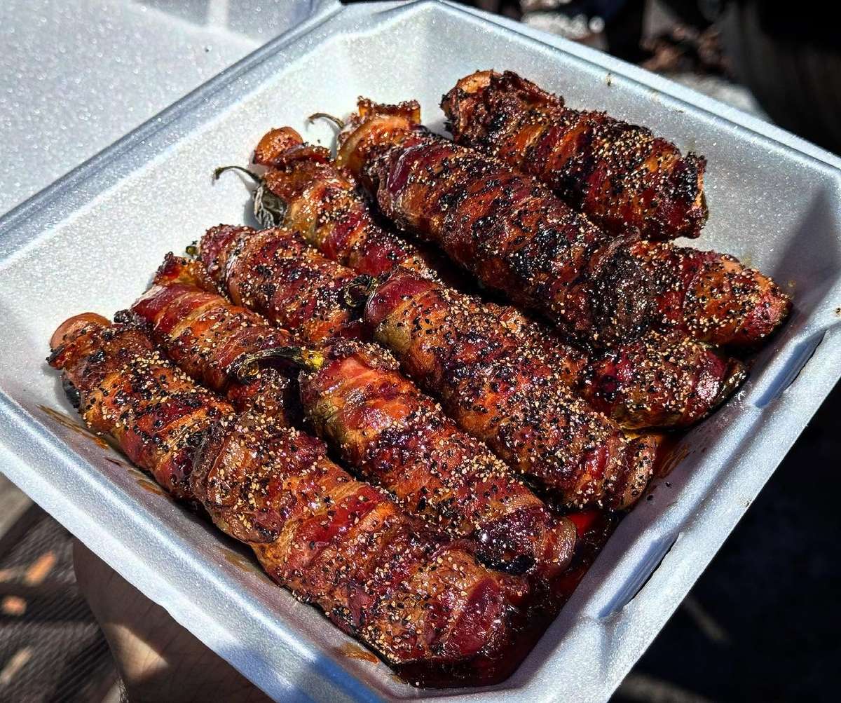 bacon wrapped peppers