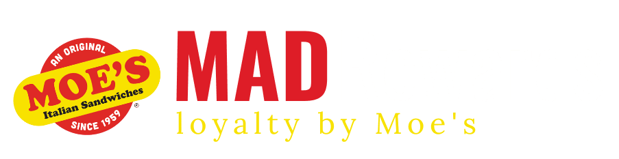 Mad Rewards loyalty by Moe's