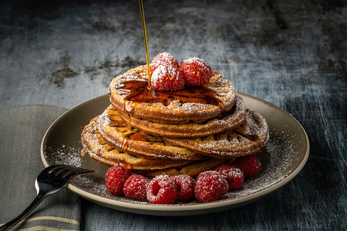 Strawberry pancake