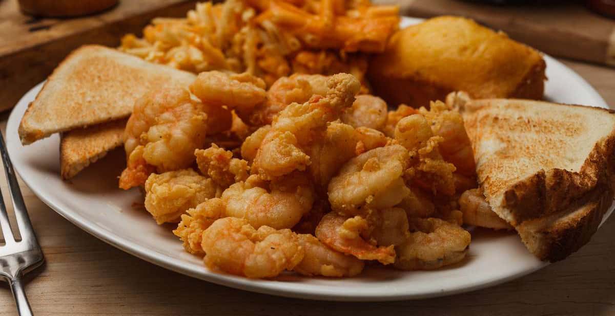 fried shrimp platter