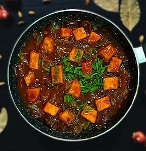 photography chilli paneer curry