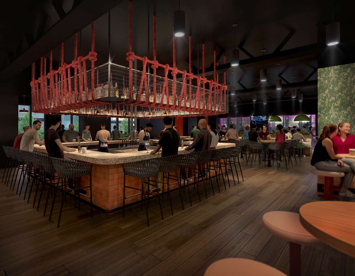 rendering of bar