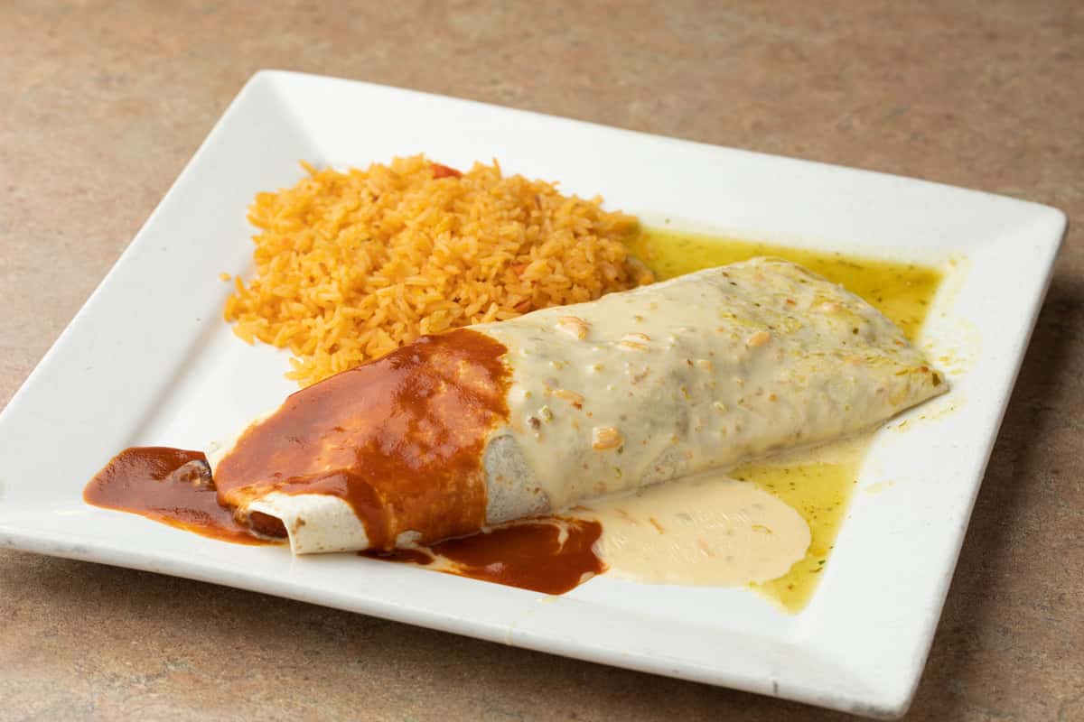 Burritos La Bandera Full Menu La Hacienda Mexican Restaurant