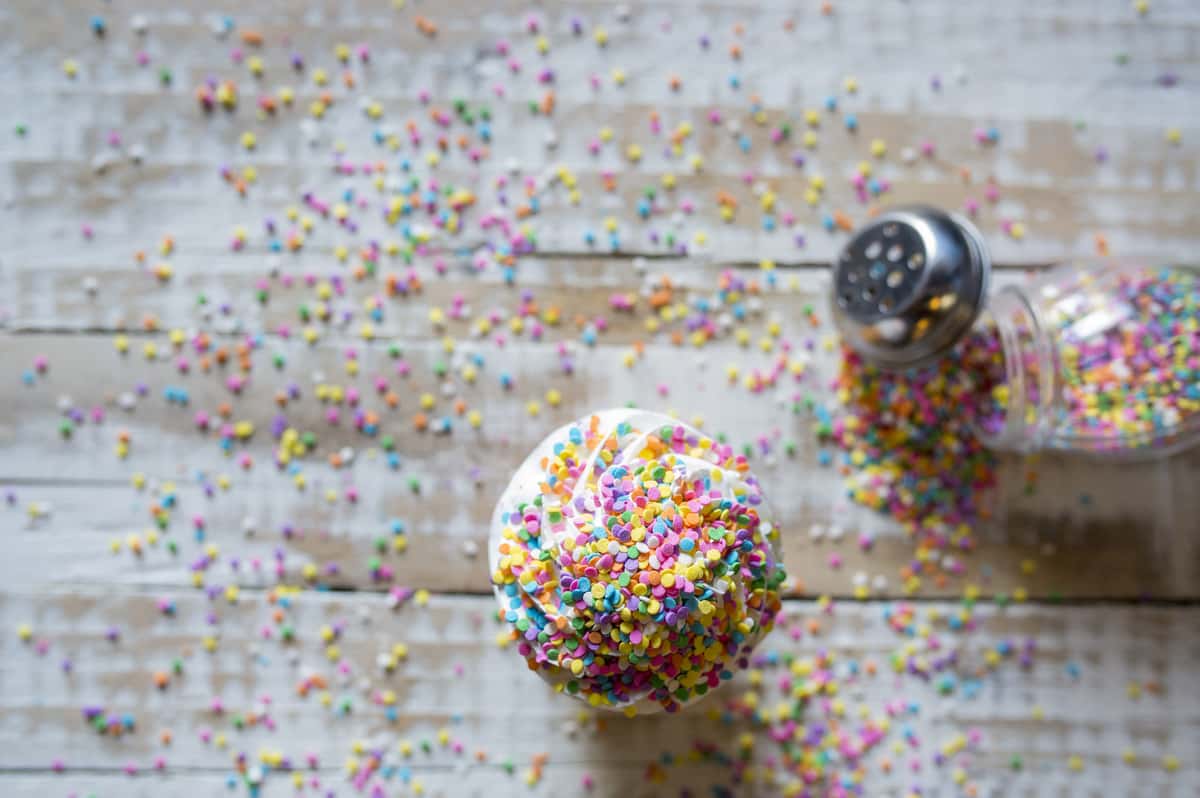 sprinkle cupcake