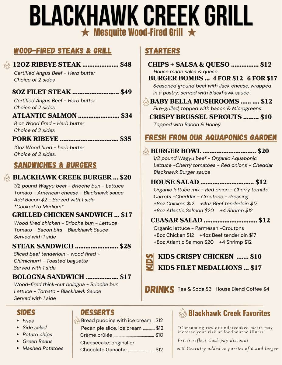 Lunch Menu