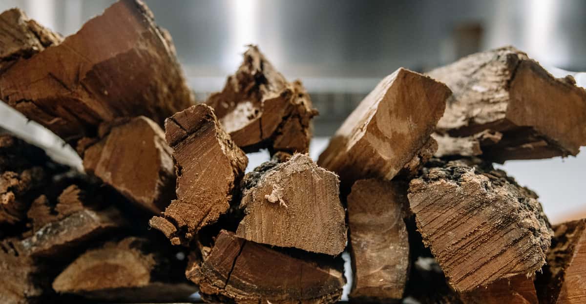 Mesquite Wood used on fire grill