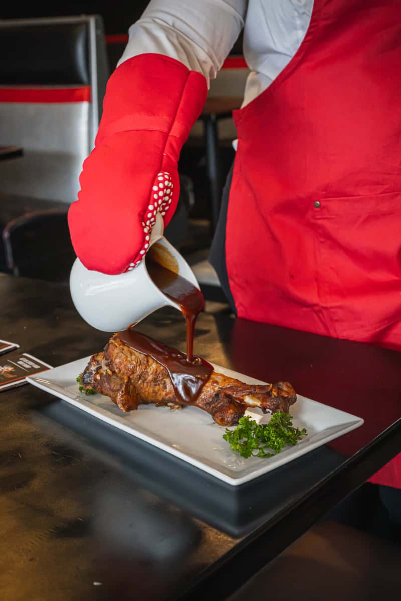smoked turkey leg