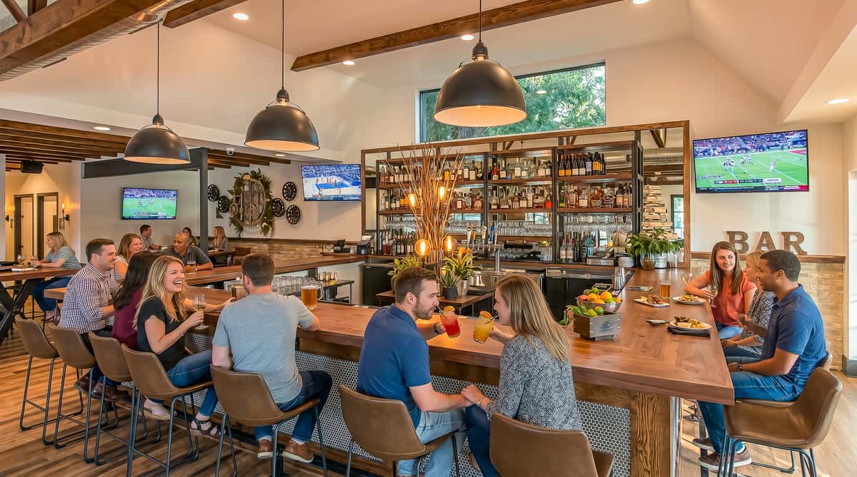 bar area in roswell