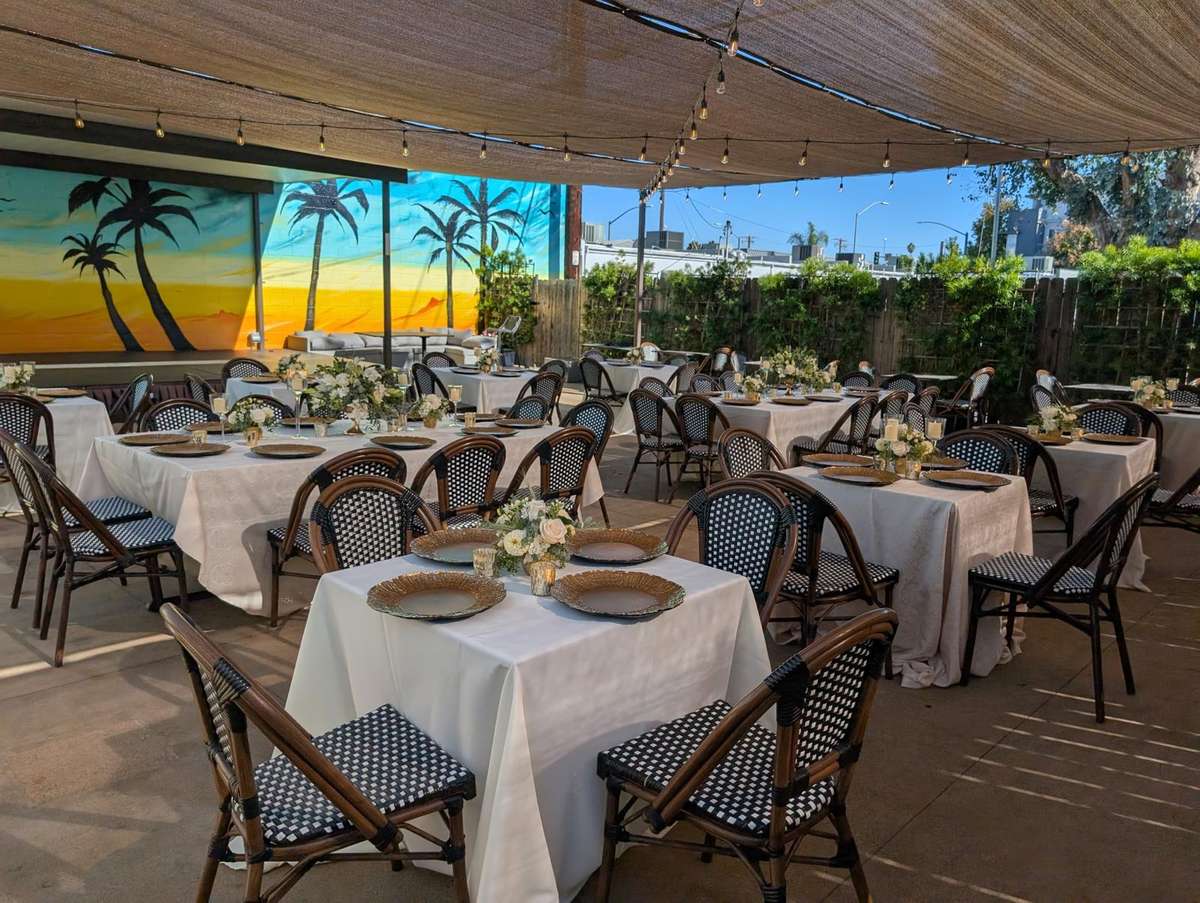 sunset patio
