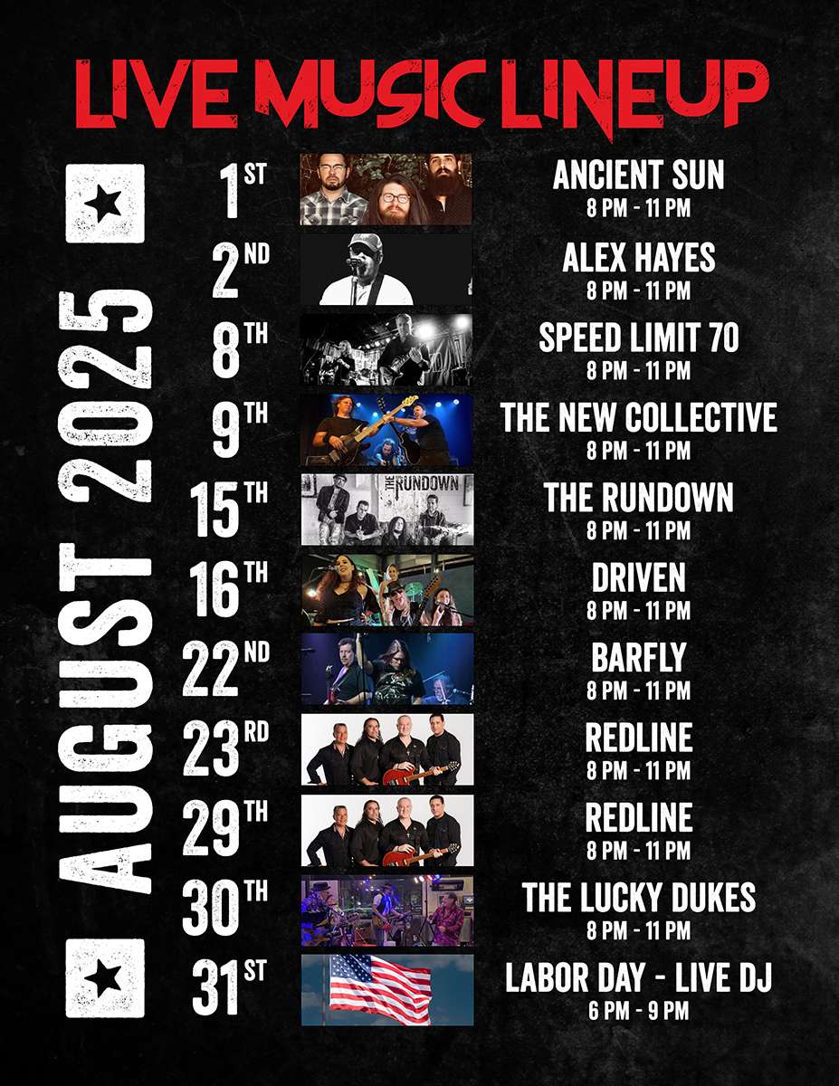 Rock & Brews Kissimmee Live Music for August 2025