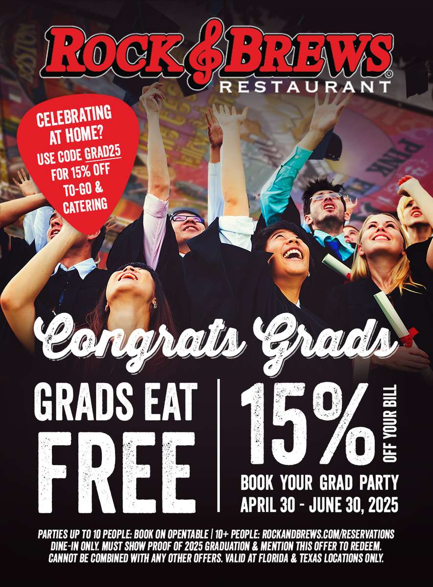 Graduation Season 2025: Book Your Graduation Party today!